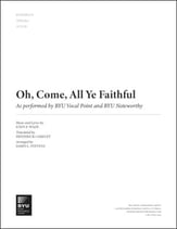 Oh, Come, All Ye Faithful SSAATTBB choral sheet music cover